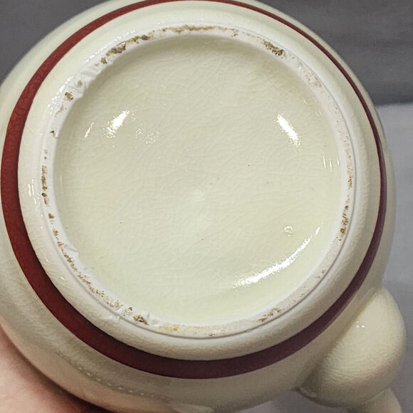 VINTAGE JAPANESE PORCELAIN TEAPOT FLORAL BAMBOO HANDLE - Picture 7 of 10